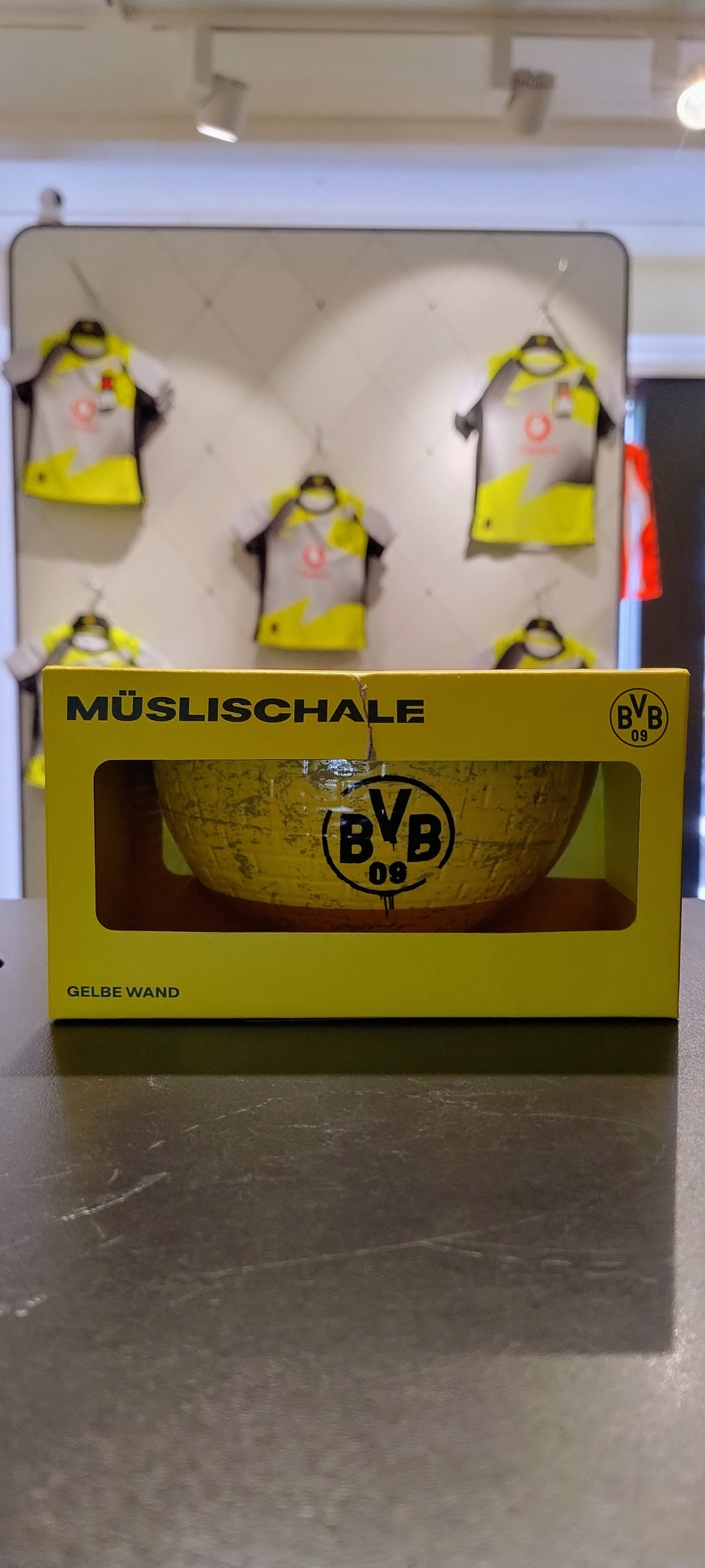 BVB Müslischale Gelbe Wand