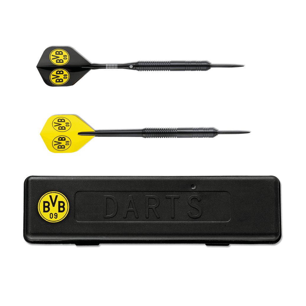 BVB Dartpfeile mit Aufbewahrungsbox