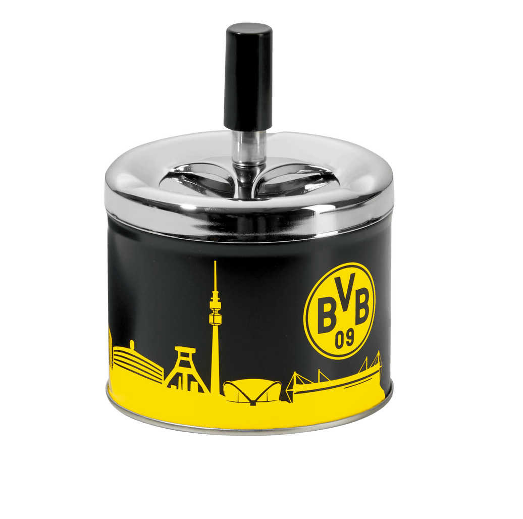 BVB Aschenbecher mit Deckel
