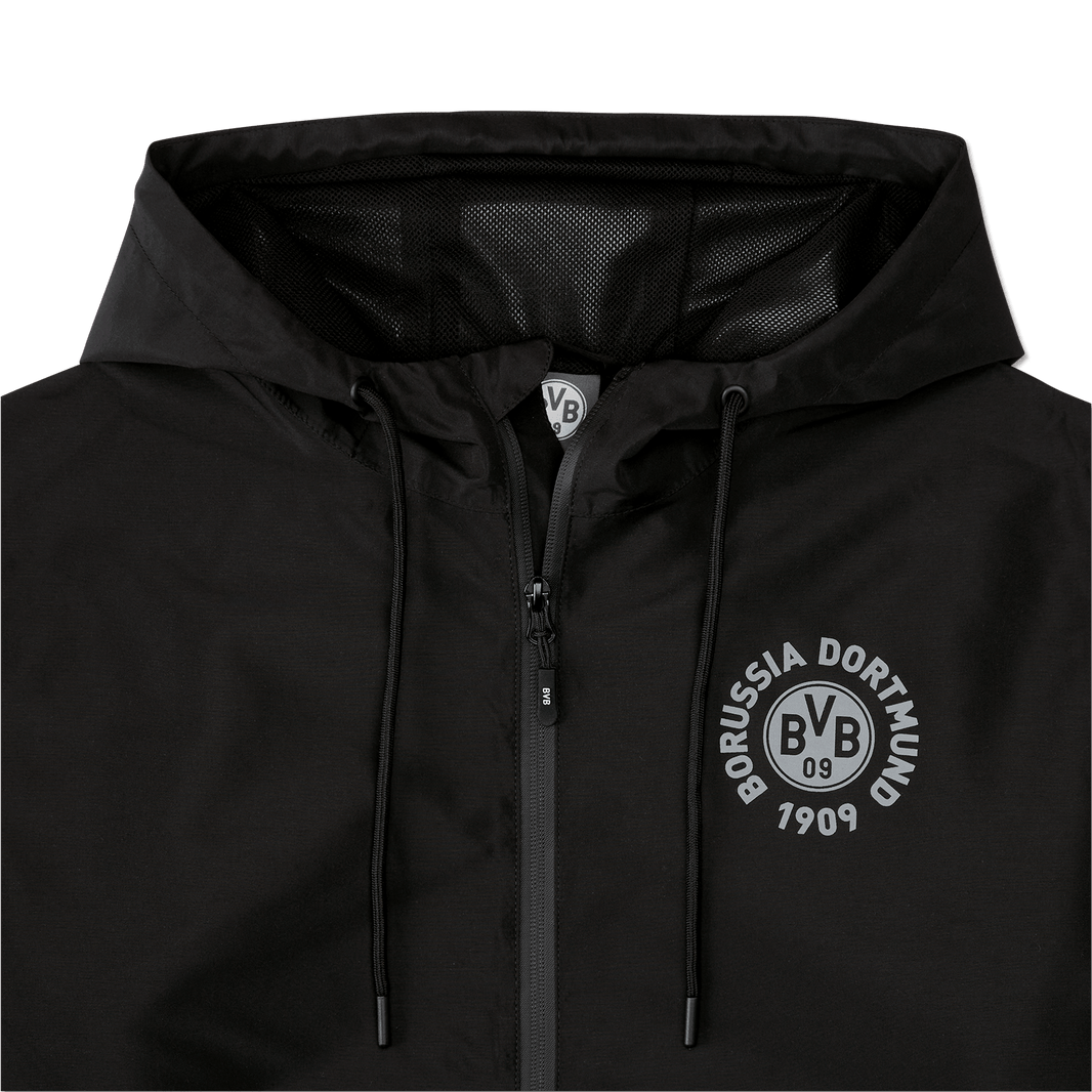 BVB Regenjacke Logo auf der Brust