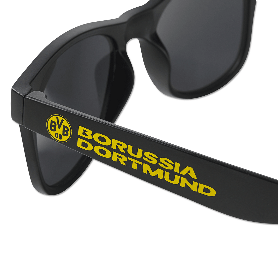 BVB Fanbrille Bügel mit Schriftzug