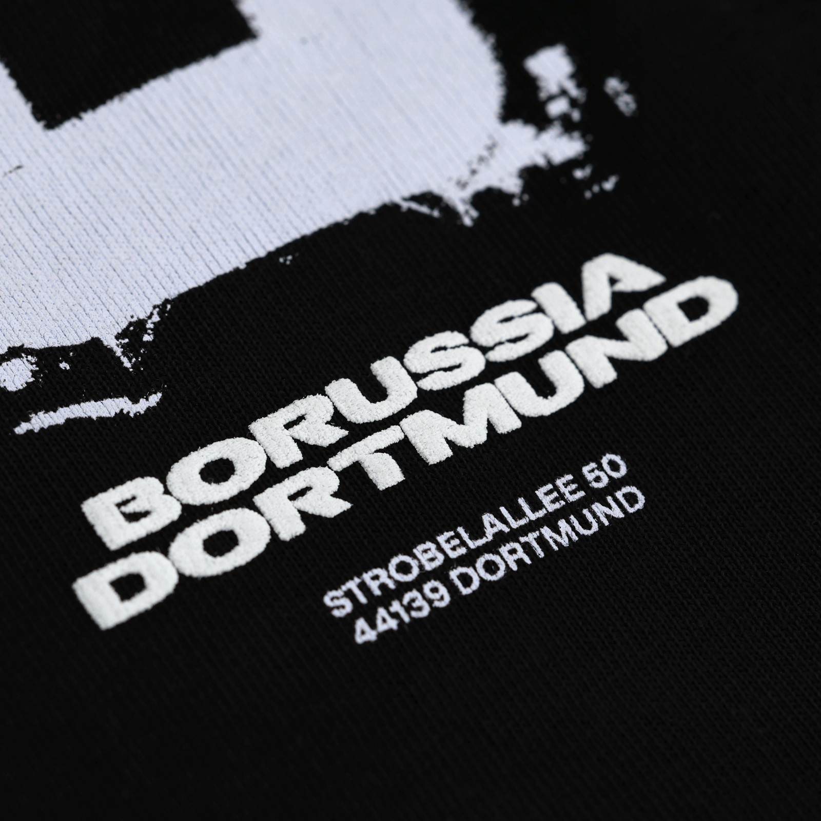BVB Aerial T-Shirt Detail Schriftzug