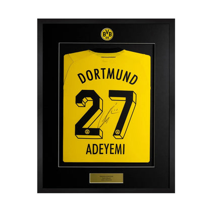 Original signiertes BVB-Trikot – Karim Adeyemi #27
