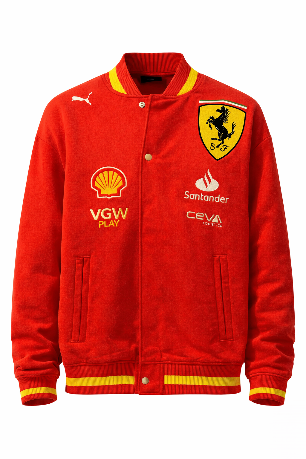 🔥 Rote Racing-Style Jacke – Ferrari Look & Premium Streetwear Vibes 🔥