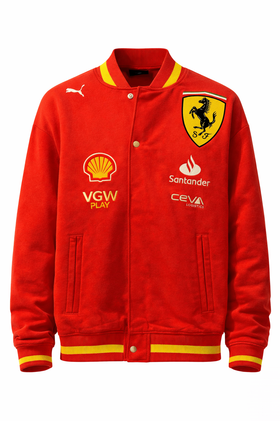 🔥 Rote Racing-Style Jacke – Ferrari Look & Premium Streetwear Vibes 🔥