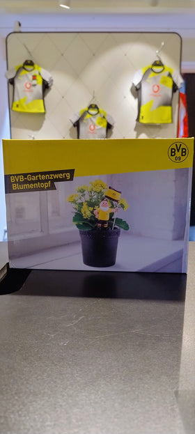 BVB Gartenzwerg Blumentopf