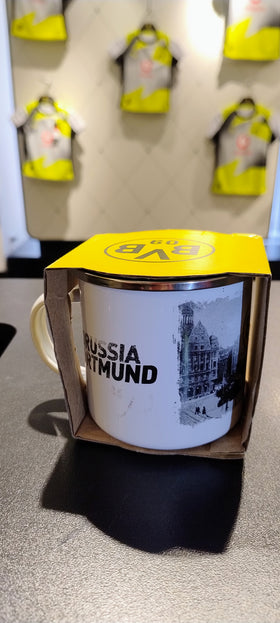 BVB Emaille Tasse