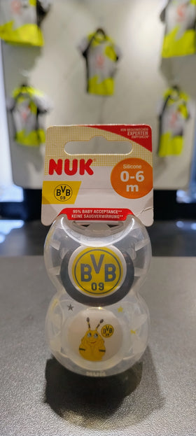BVB NUK Schnullerset 0-6 Monate