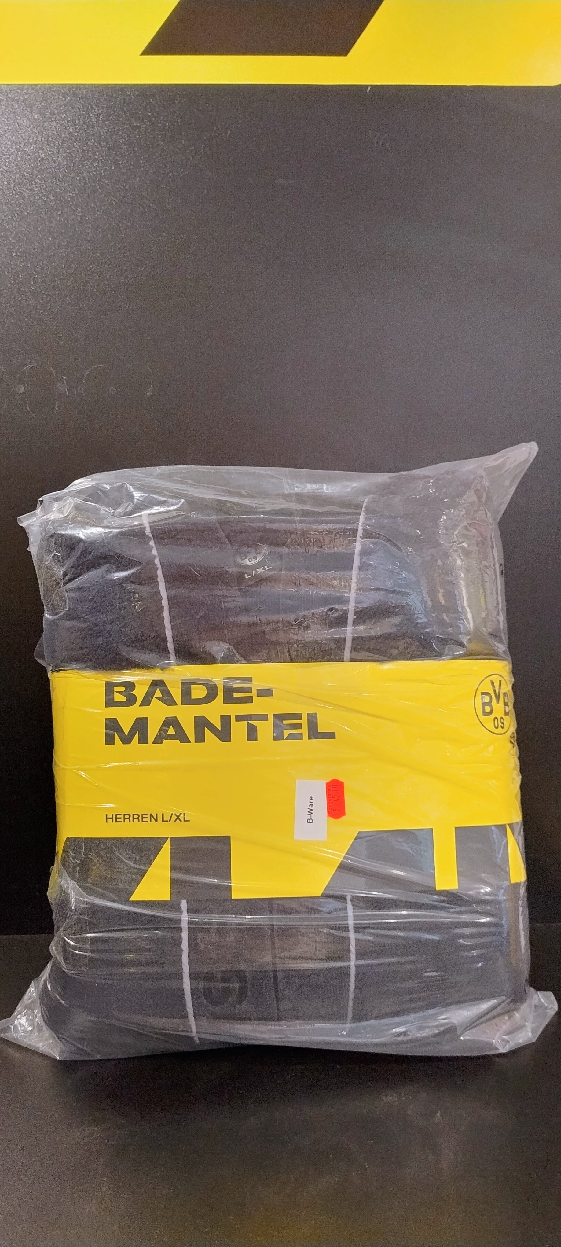 BVB Bademantel Herren L/XL