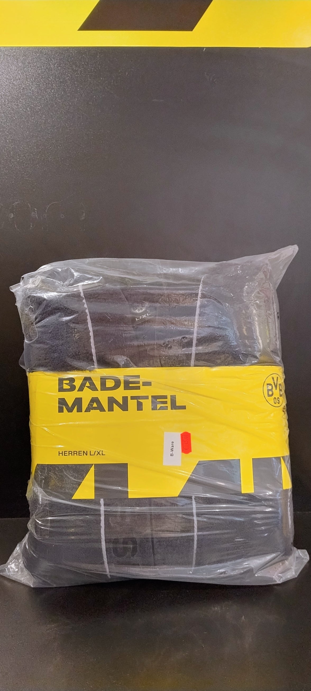 BVB Bademantel Herren L/XL
