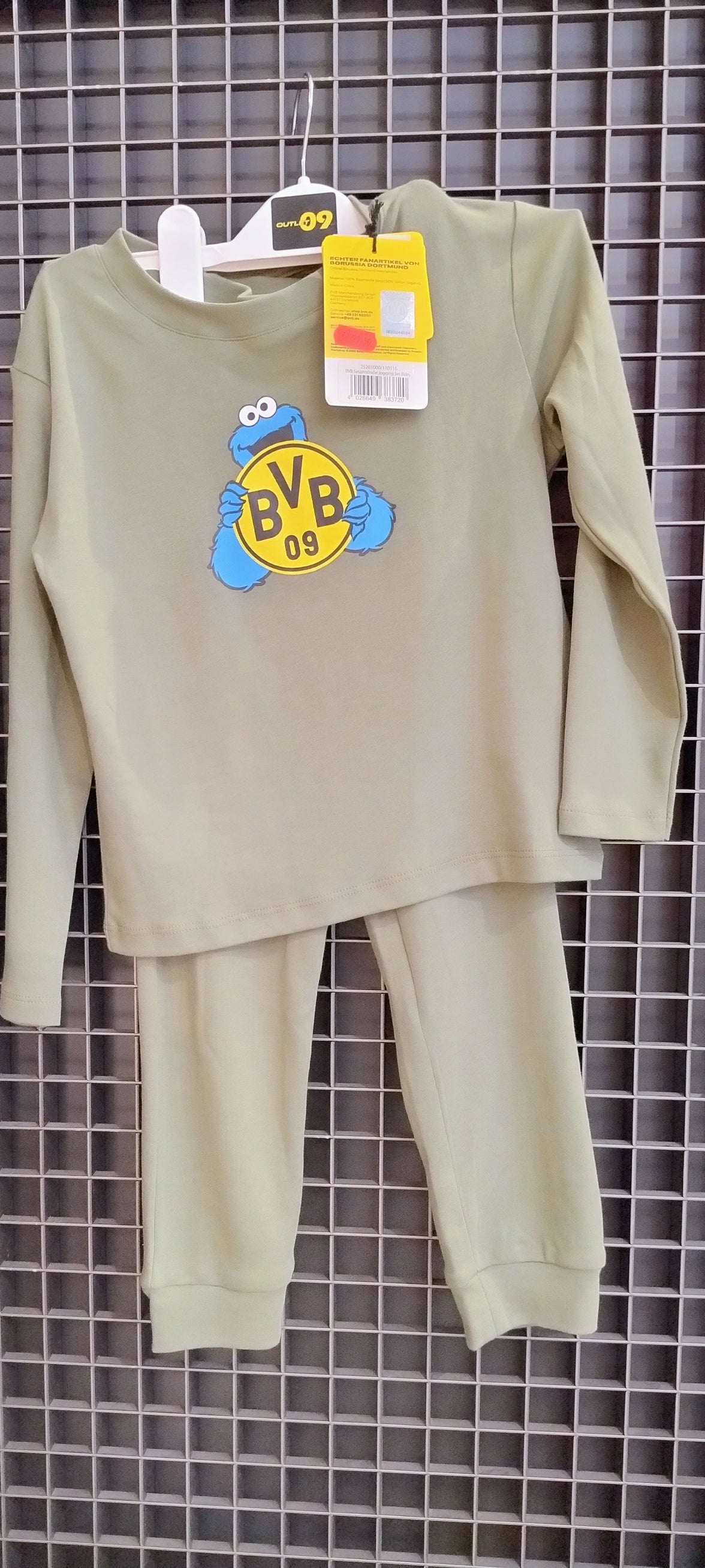 BVB Sesamstraße Jogging Set Baby-Kleinkinder gr.116