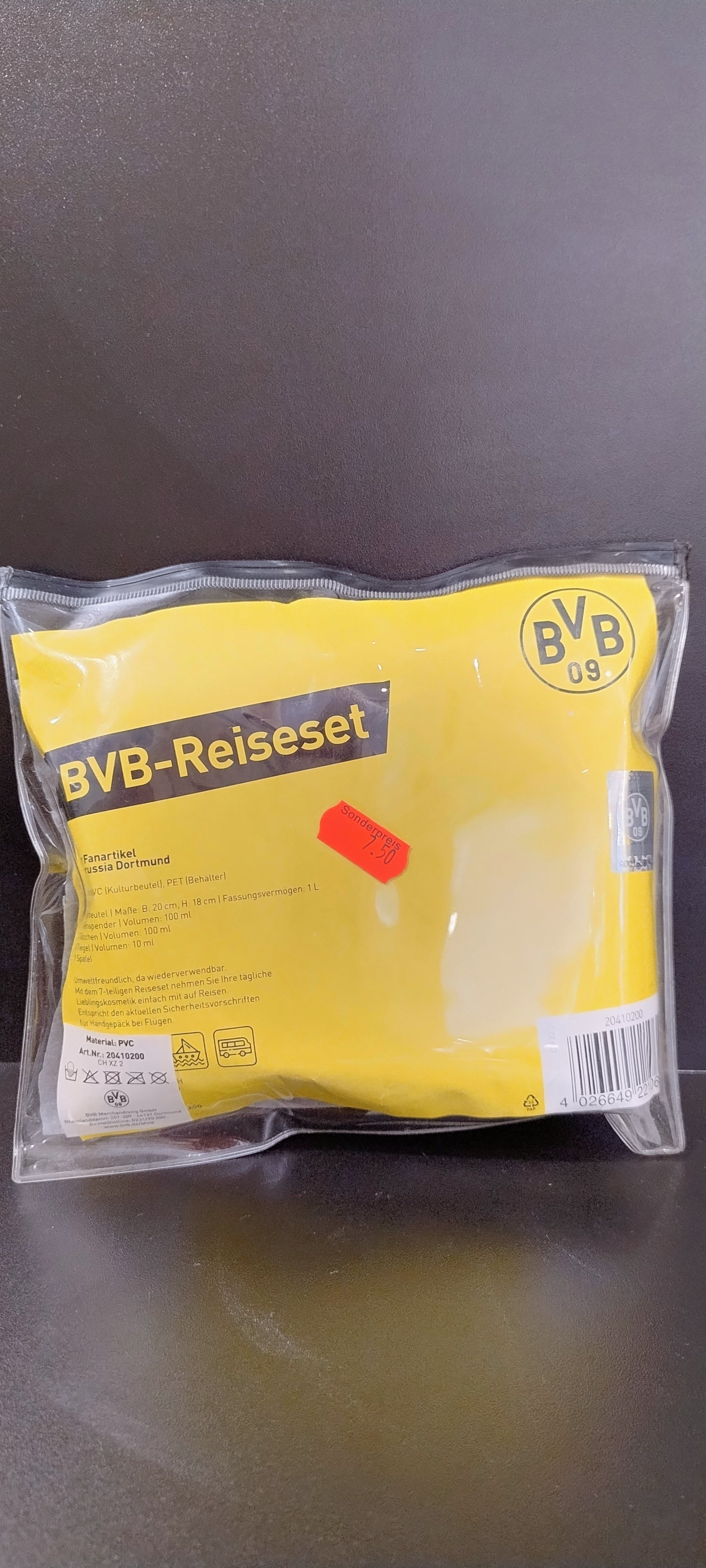 BVB Reiseset Auswärtsfahrt