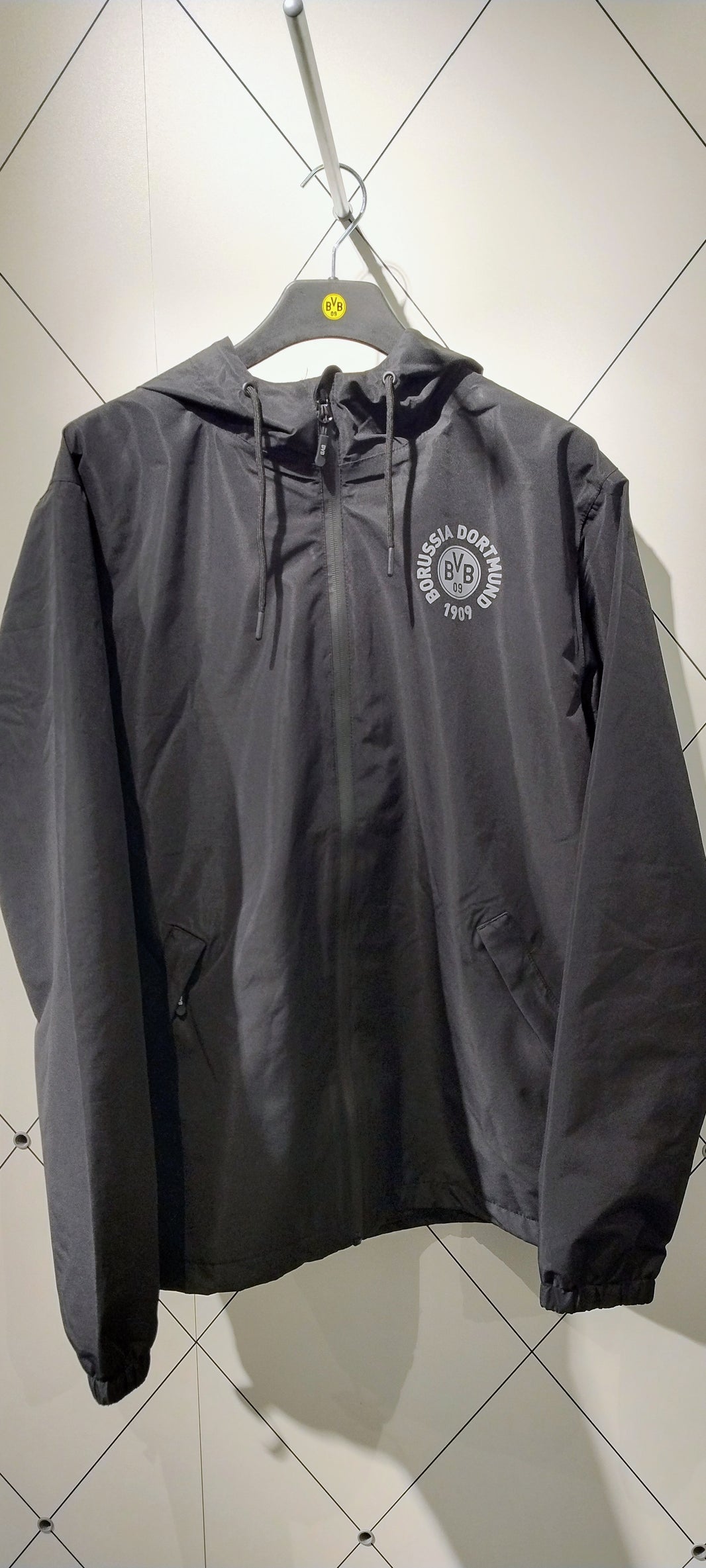 BVB Regenjacke mit Backprint gr. XL
