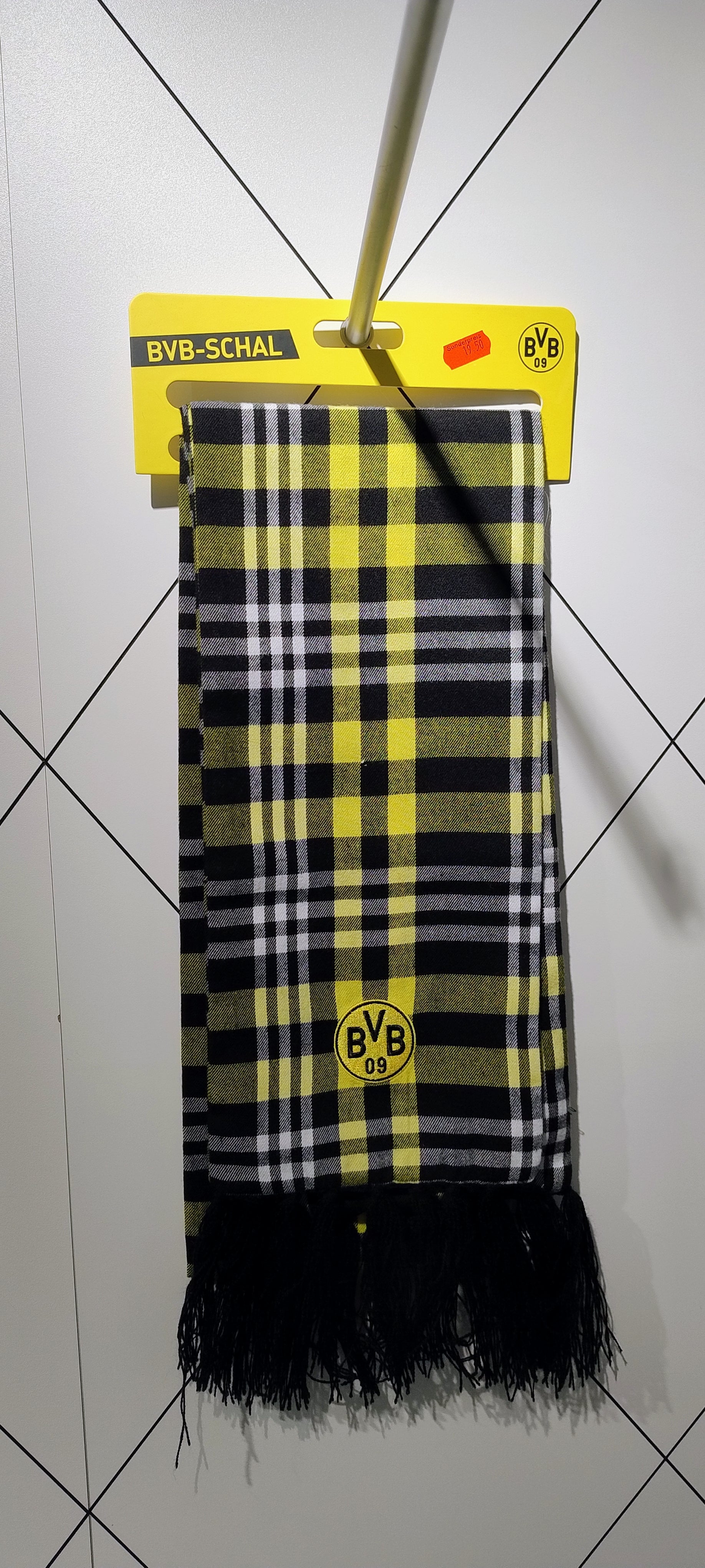 BVB-Schal kariert